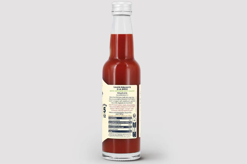 Sauce Martin Gallia East IPA Force 5/12 piment et bière 100g