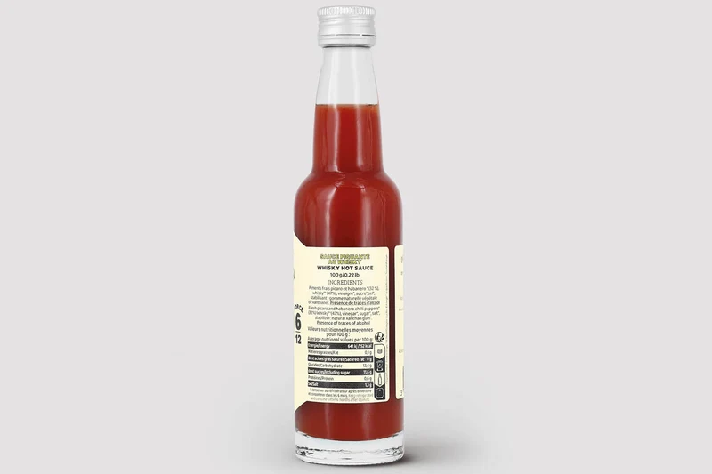 Sauce Martin Big Peat Force 6/12 piment et whisky 100g