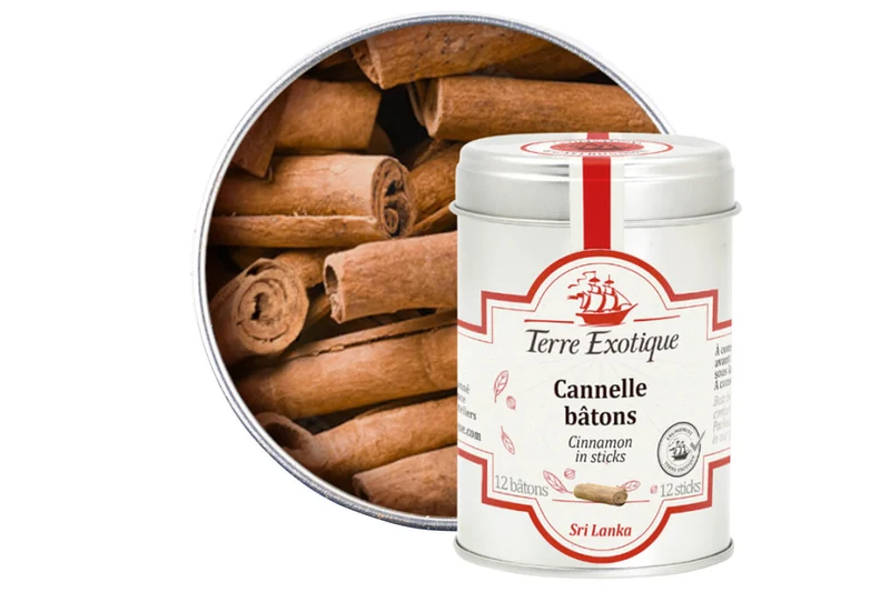 Bâtons de cannelle 6cm Terre Exotique - 35g