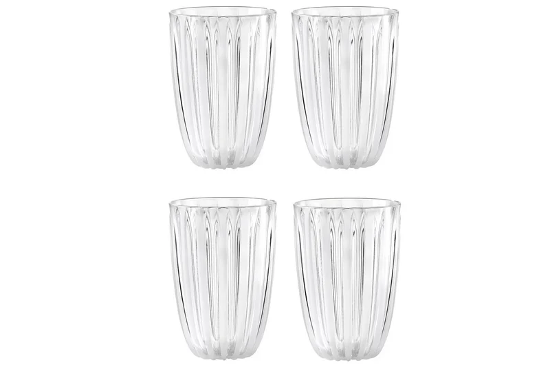 Set de 4 verres Guzzini Dolcevita en polymère biosourcé