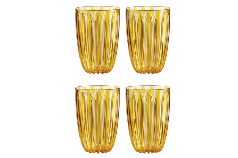 Set de 4 verres Guzzini Dolcevita en polymère biosourcé
