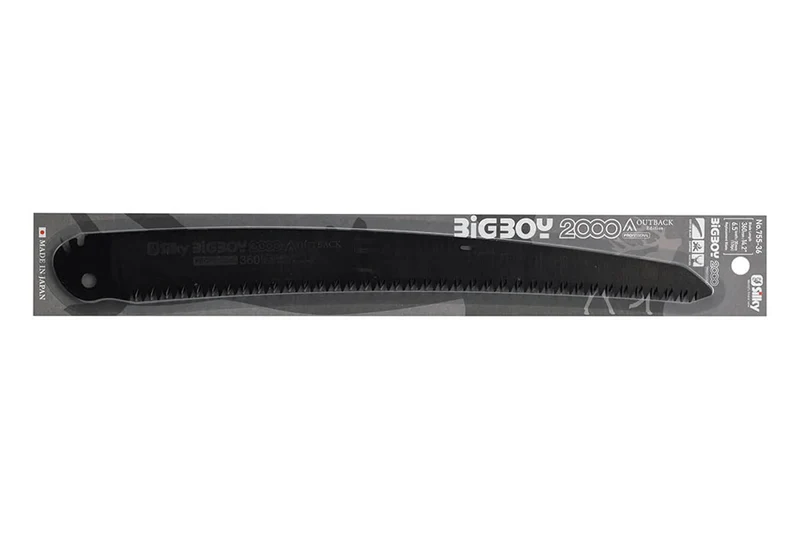 Lame noire courbée de rechange 36cm Silky 755-36 pour scie Bigboy 2000 Outback Edition