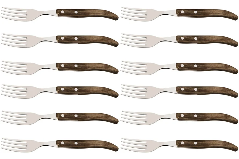 Set de 12 fourchettes à steak Tramontina French 22cm