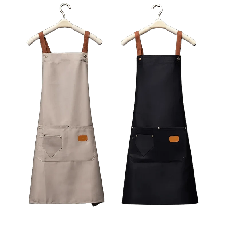 Tablier de cuisine sans manches en tissu non-tissé pour homme et femme - Tablier chef pour cuisine, grill et restaurant