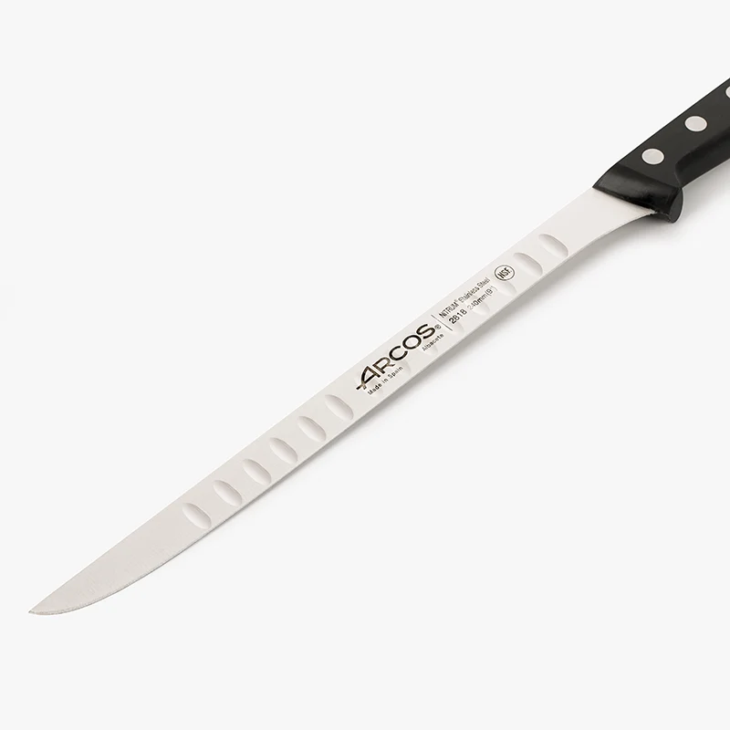 Cuchillo Jamonero con alveolos Serie Universal 240 mm