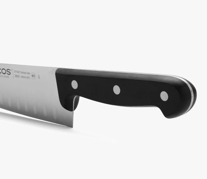 Cuchillo Cocinero Con Alveolos Serie Universal 200 mm