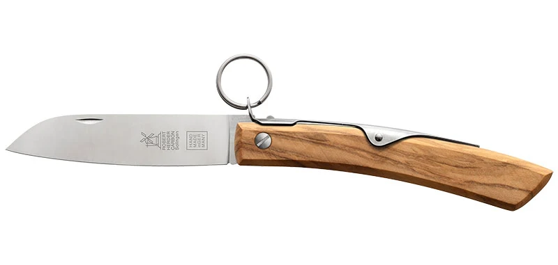 Couteau de Poche IBEX 100 inox Bois d'Olivier