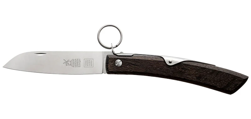 Couteau de Poche IBEX 100 inox Chêne Fumé