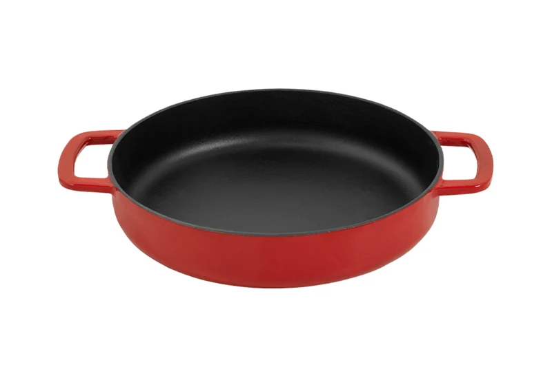 Poêlon Combekk Sous-chef en fonte émaillée rouge