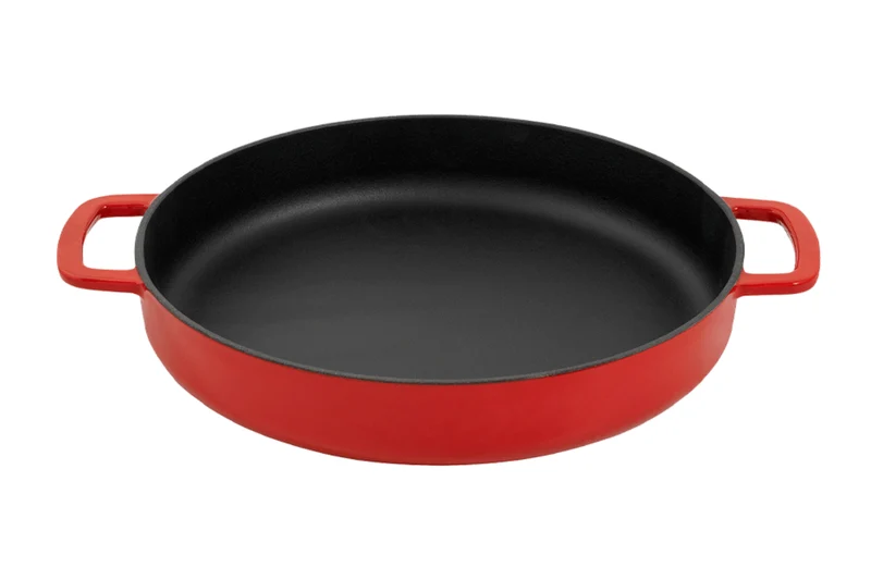 Poêlon Combekk Sous-chef en fonte émaillée rouge