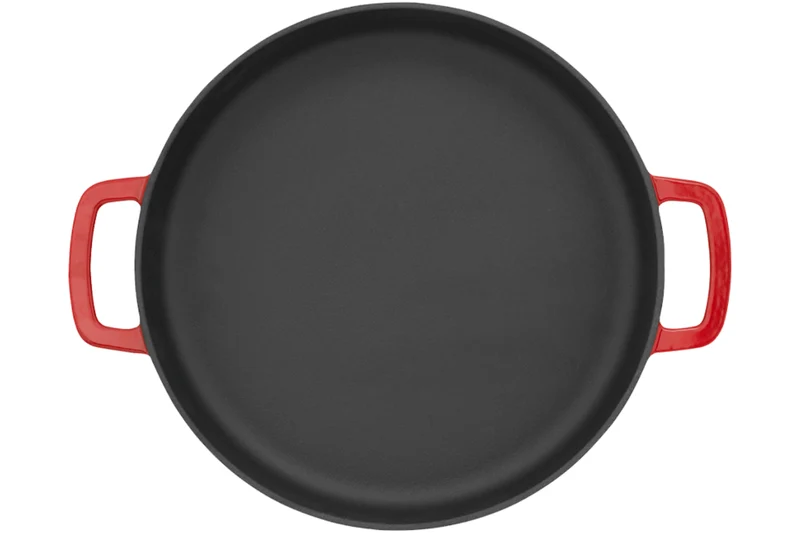 Poêlon Combekk Sous-chef en fonte émaillée rouge