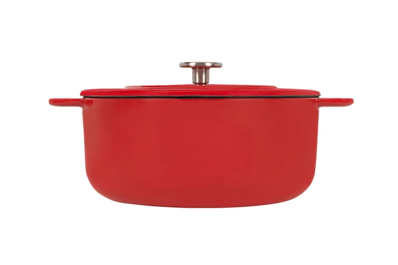 Cocotte Combekk Sous-chef Dutch Oven en fonte émaillée rouge