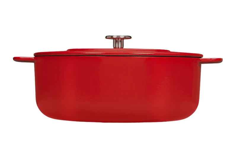 Cocotte Combekk Sous-chef Dutch Oven en fonte émaillée rouge
