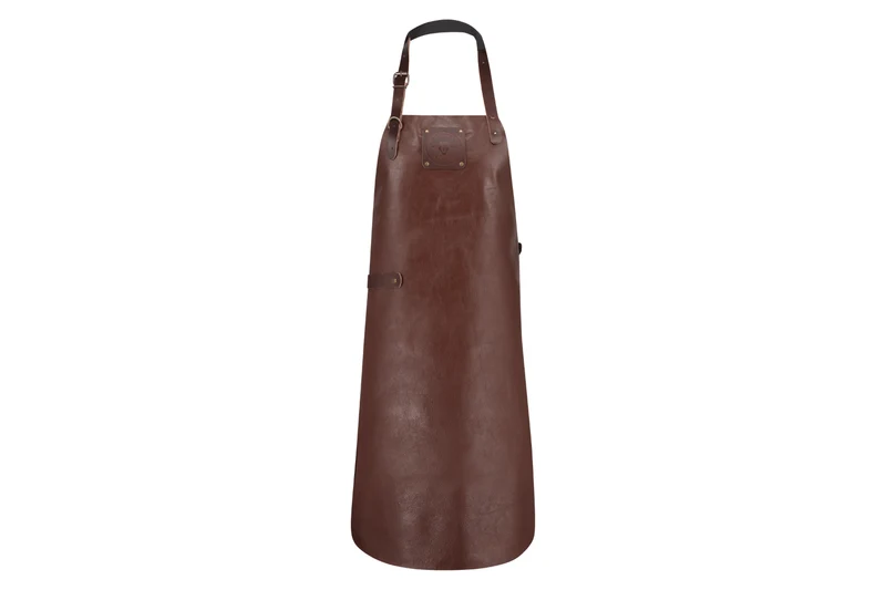 Tablier de cuisine artisanal Witloft Buffalo Collection en cuir pleine fleur