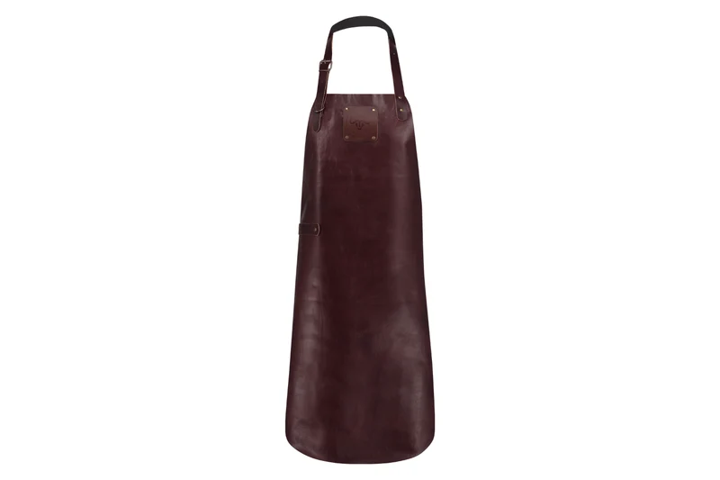Tablier de cuisine artisanal Witloft Buffalo Collection en cuir pleine fleur