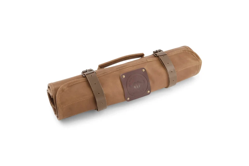 Trousse artisanale en cuir pleine fleur Witloft Buffalo Collection 17 emplacements