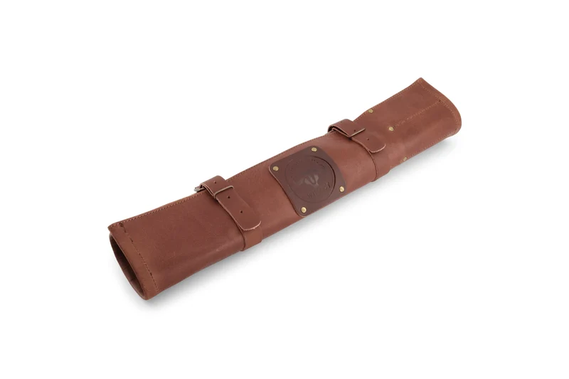 Trousse artisanale en cuir pleine fleur Witloft Buffalo Collection 5 emplacements