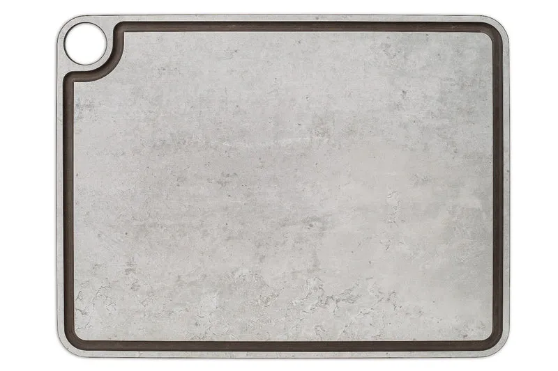 Planche à découper Arcos en fibres de celullose et résine motif marbré avec rigole