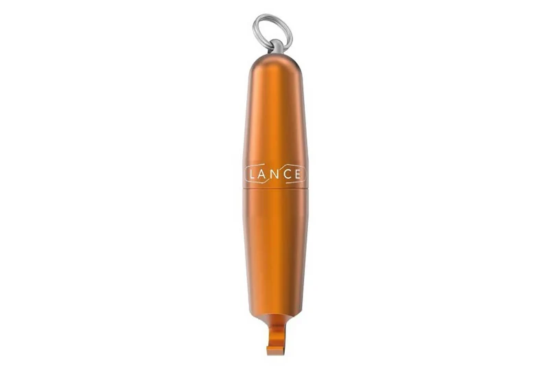 Tire-bouchon aluminium Lance coloris orange fabriqué en France