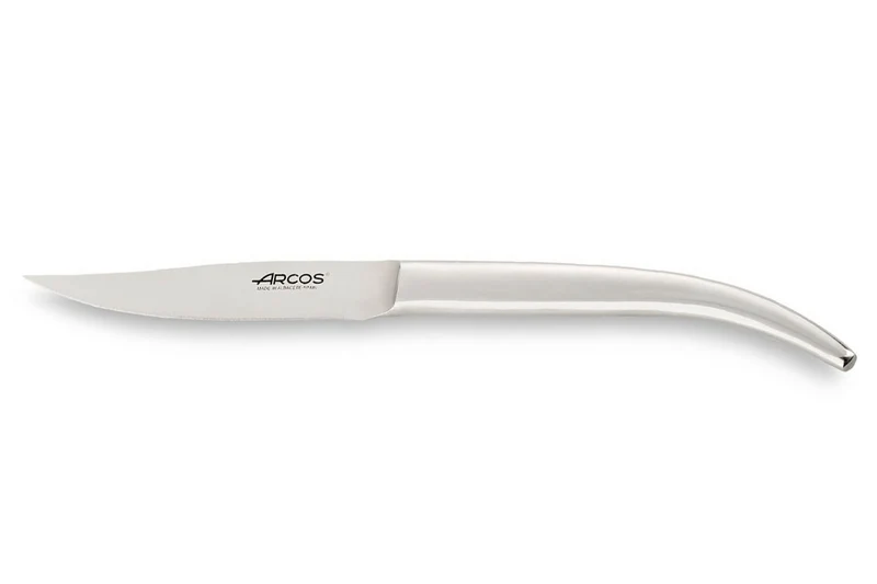 Couteau à steak Arcos The Origin forgé tout inox lame lisse 11cm