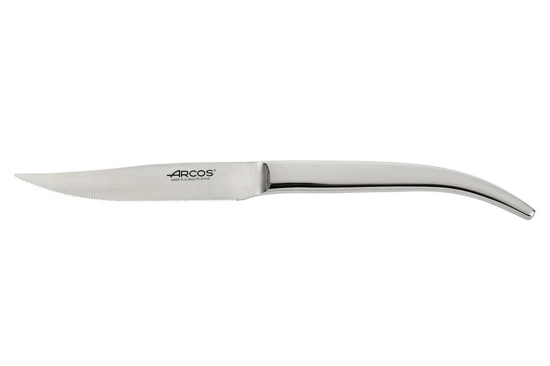 Coffret de 4 couteaux à steak Arcos Steel-Force tout en inox lame dentelée 11cm