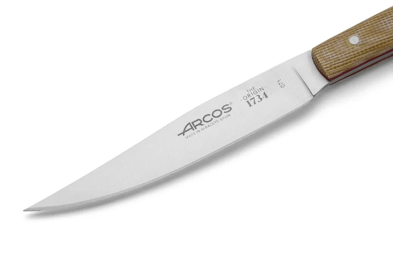 Coffret de 4 couteaux à steak Arcos The Origin manche micarta beige