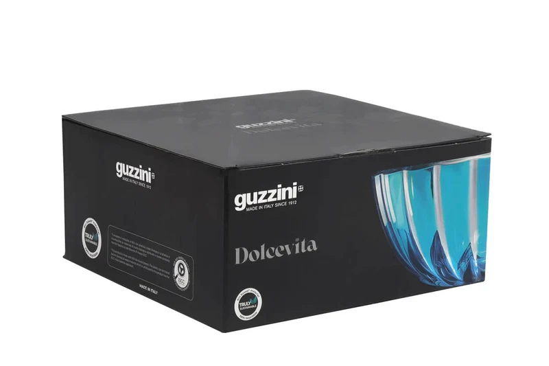 Saladier Guzzini Dolcevita ambre en polymère biosourcé