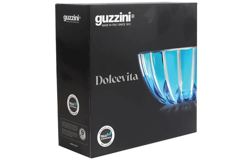 Saladier Guzzini Dolcevita ambre en polymère biosourcé