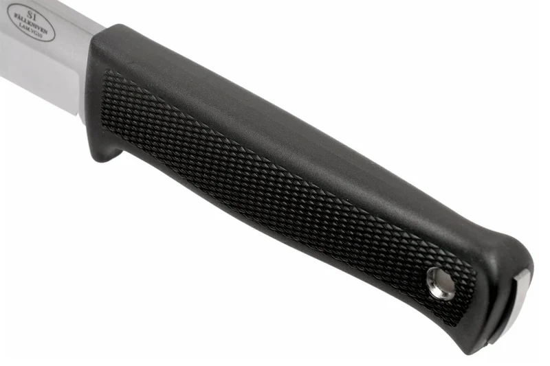 Couteau Fallkniven S1L Forest Knife lame 13cm manche thermorun noir + étui en cuir