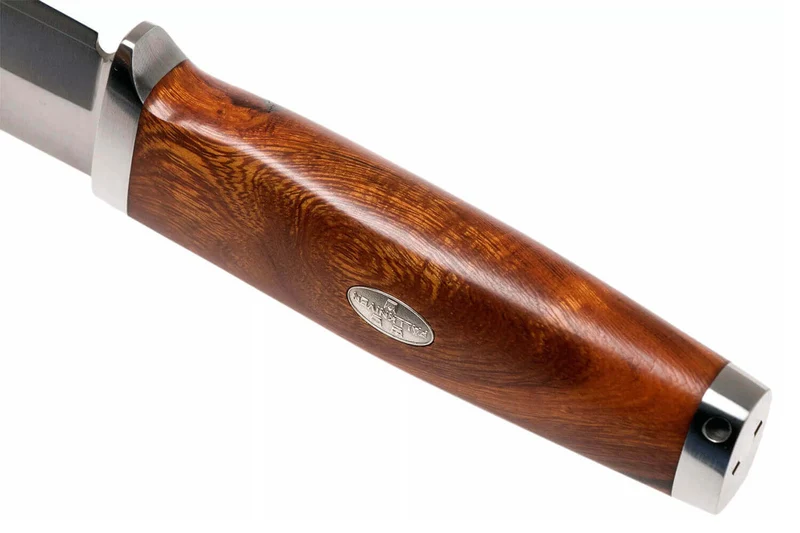 Couteau Fallkniven Embla SK2 lame 10cm manche bois de fer + étui en cuir
