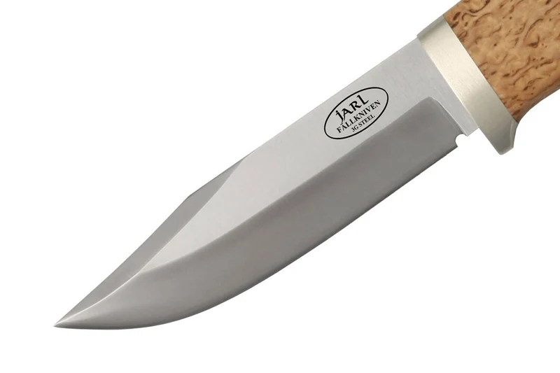 Couteau Fallkniven Jarl SK1 lame 9,7cm manche bouleau + étui en cuir