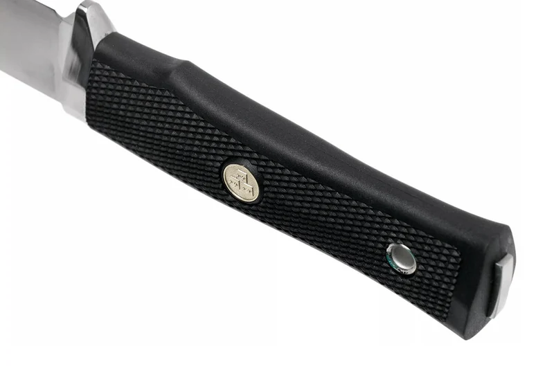 Couteau Fallkniven TK2 Tre Kronor lame 10cm manche Thermorun noir + étui zytel