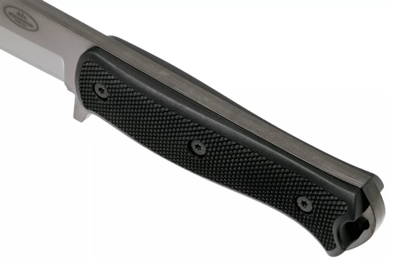 Couteau Fallkniven A1xb Expedition Knife Tungsten Carbide lame noire 16cm manche Thermorun noir + étui Zytel