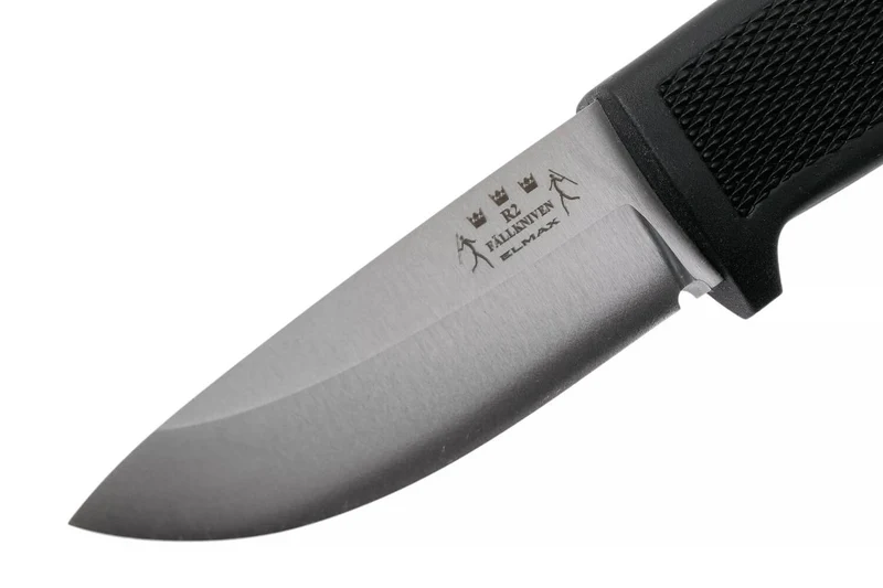 Couteau Fallkniven R2 Scout lame 8cm manche Thermorun noir + étui Zytel