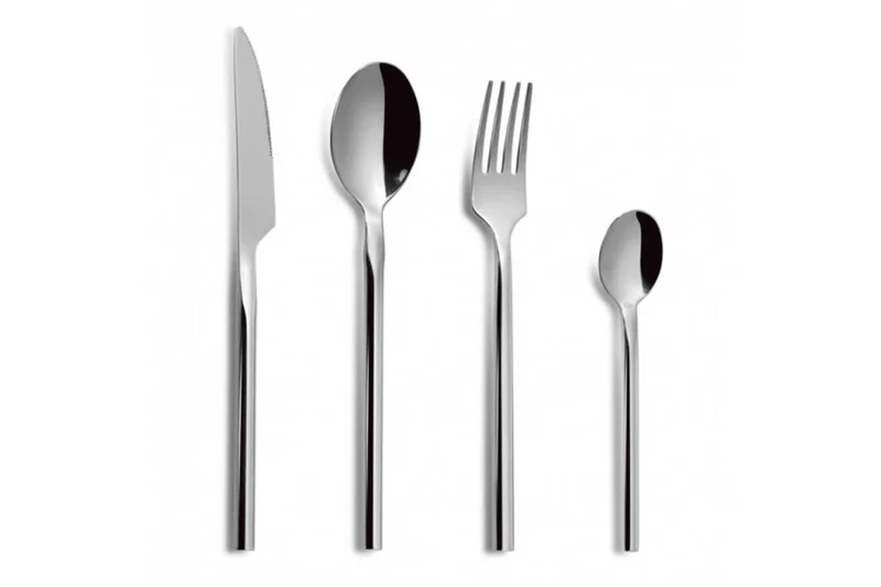 Ménagère 24 couverts Comas Oslo en acier inox