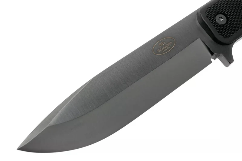 Couteau Fallkniven S1xb Tungsten Carbide lame noire 13cm manche Thermorun noir + étui Zytel