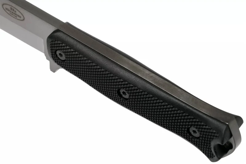 Couteau Fallkniven S1xb Tungsten Carbide lame noire 13cm manche Thermorun noir + étui Zytel