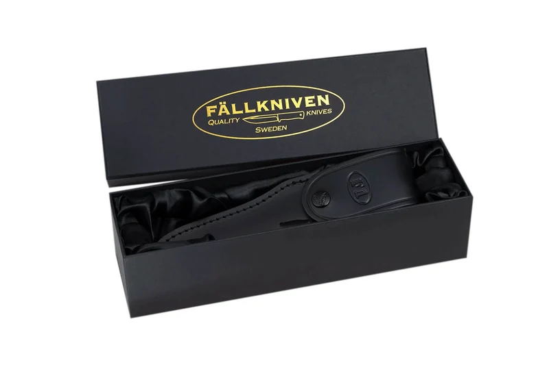 Couteau Fallkniven F1 Swedish Air Force NG F1L3GMM édition limitée lame 10cm manche micarta marron + étui cuir + coffret