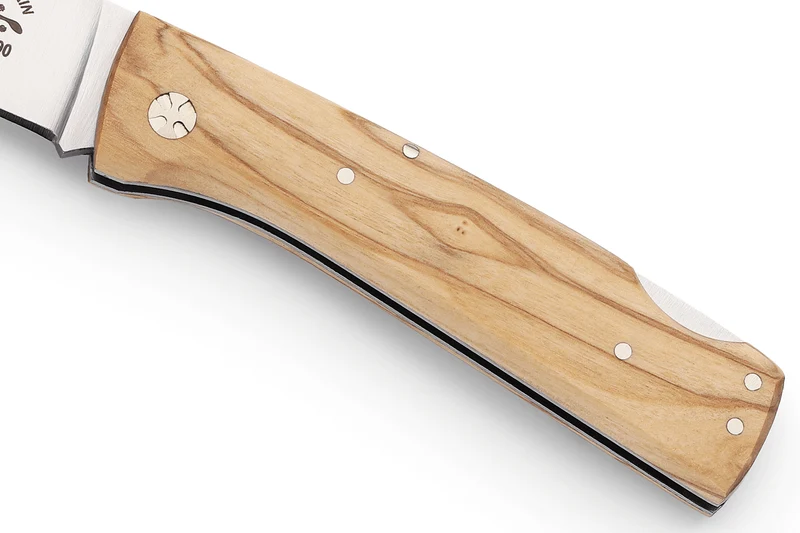 Couteau pliant Salamandra manche olivier 9,5cm