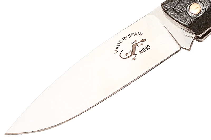 Couteau pliant Salamandra manche corne de buffle 9cm