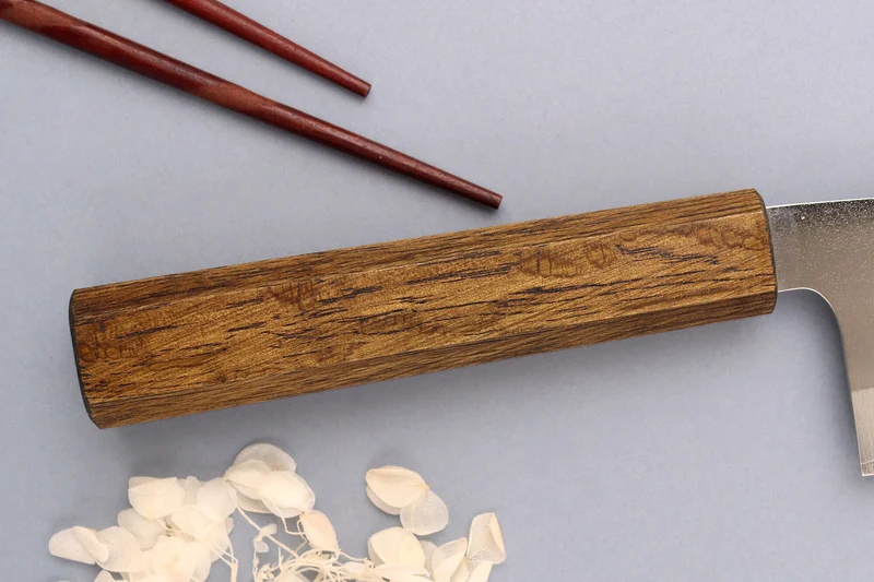 Couteau nakiri 16,5cm japonais artisanal Yu Kurosaki Gekko San Maï