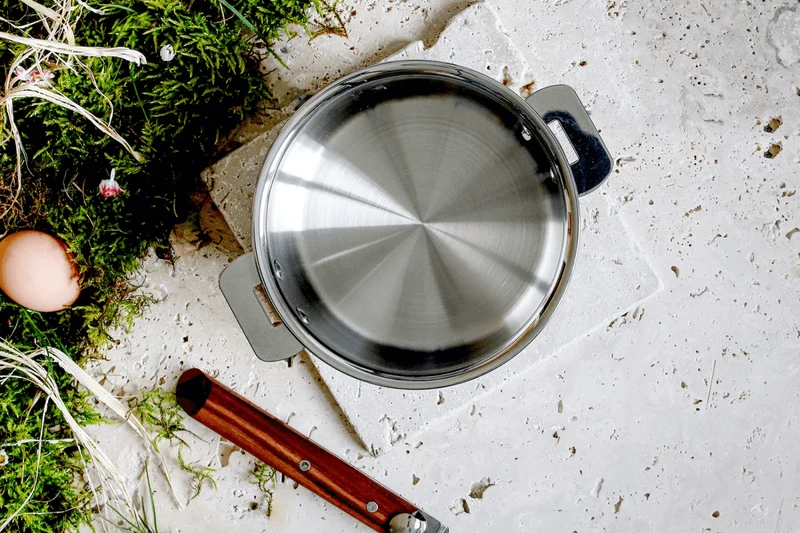 Casserole Cristel Casteline amovible en inox 5 plis