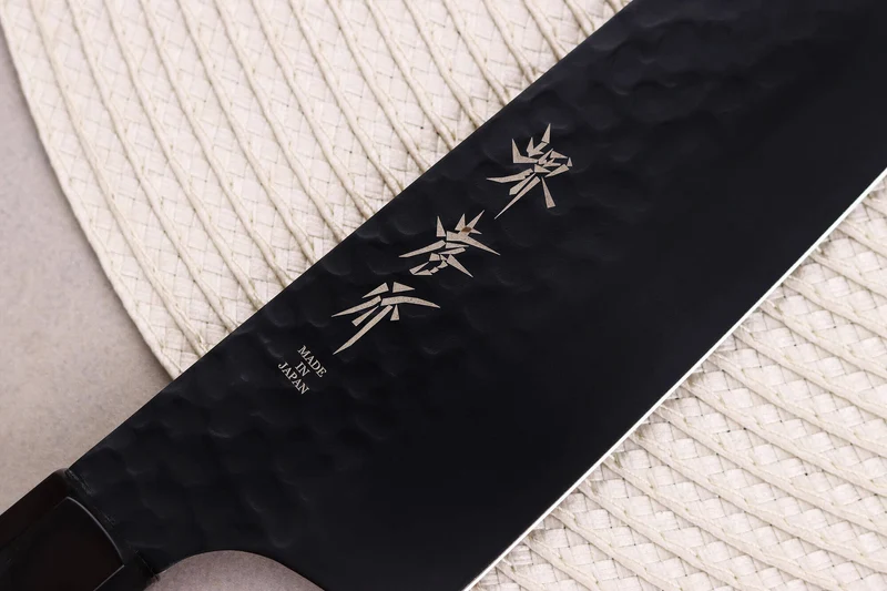 Couteau kiritsuke 19cm japonais Sakai Takayuki Kurokage VG10 manche en wengé