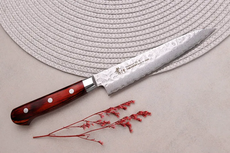 Couteau universel japonais 15cm Sakai Takayuki Damascus Western 33 couches