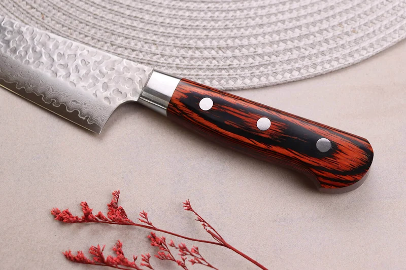 Couteau de chef japonais 18cm Sakai Takayuki Damascus Western 33 couches