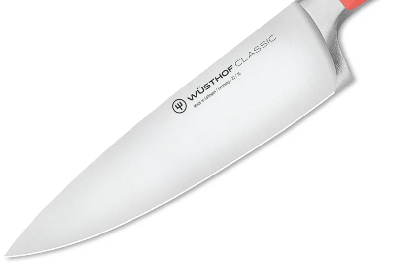 Couteau de chef Wusthof Classic Colour Coral Peach forgé lame 16cm