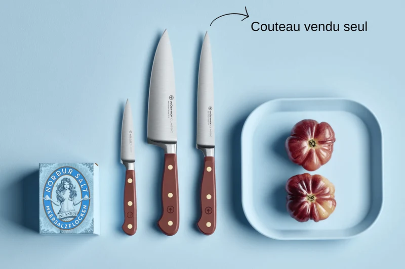 Couteau à trancher Wusthof Classic Colour Tasty Sumac forgé lame 16cm