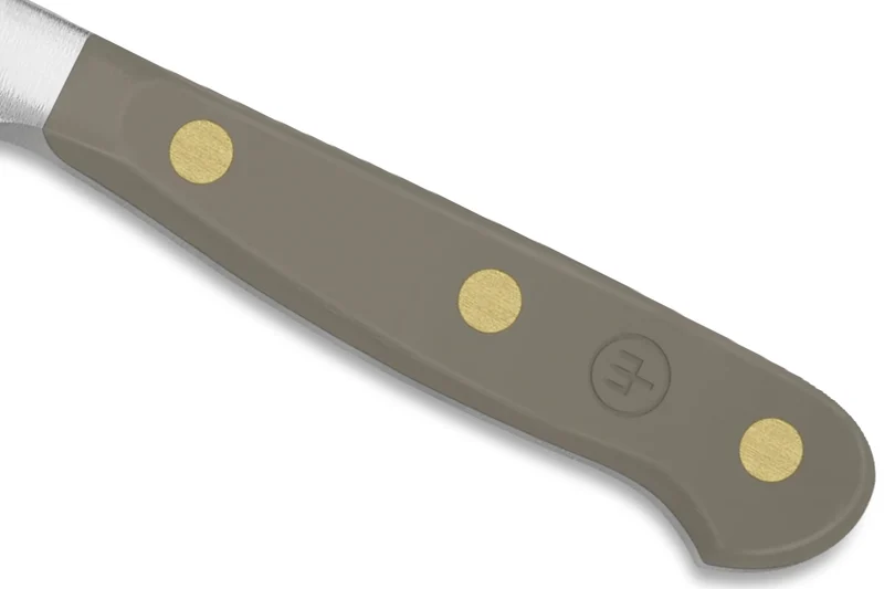 Couteau d'office Wusthof Classic Colour Velvet Oyster forgé lame 9cm