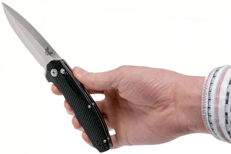 Couteau pliant Benchmade Vector 495 manche G10 12cm