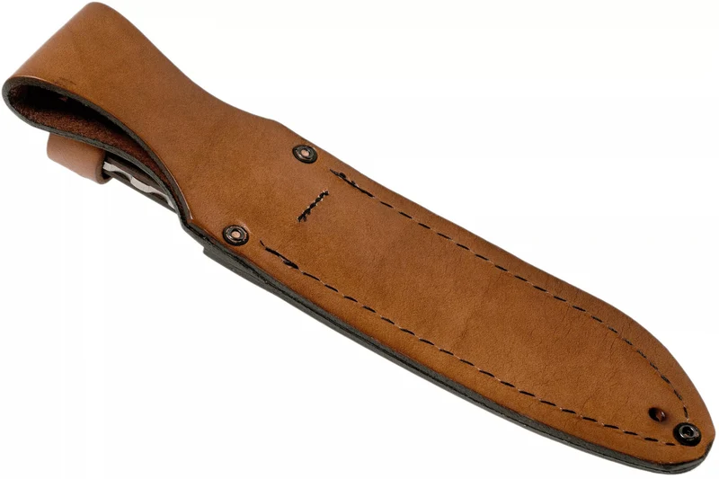 Couteau Benchmade Saddle Mountain Skinner 15002 lame 10,7cm manche bois stabilisé + étui en cuir